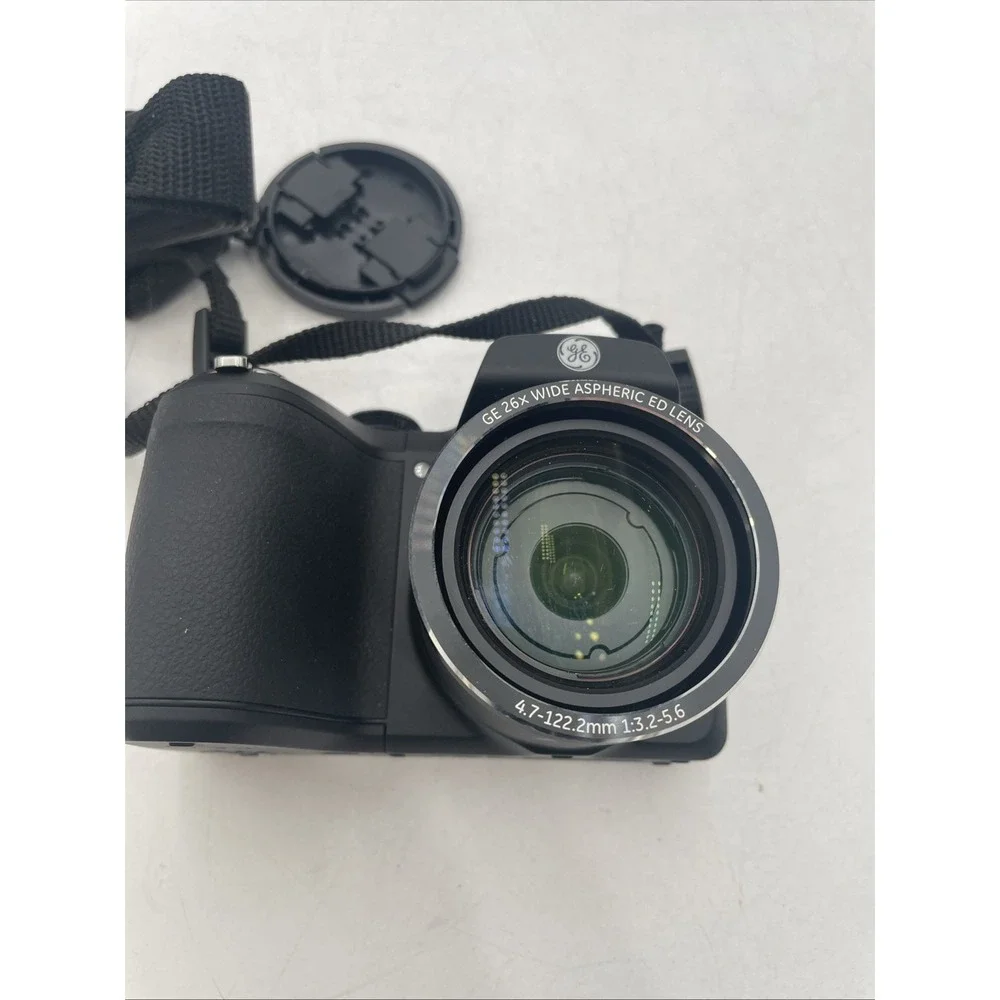 GE X2600 Digital Camera 16.1 MP 26X Optical Zoom+Battery+SD Card-TESTED